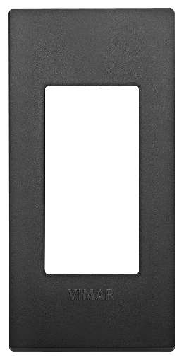 Vimar Arké Classic - Tecno-Basic 1M Panel (Technopolymeer -  Black)