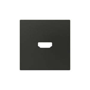 Zennio ZS55 - HDMI centraalplaat (Antraciet) - VPE=10
